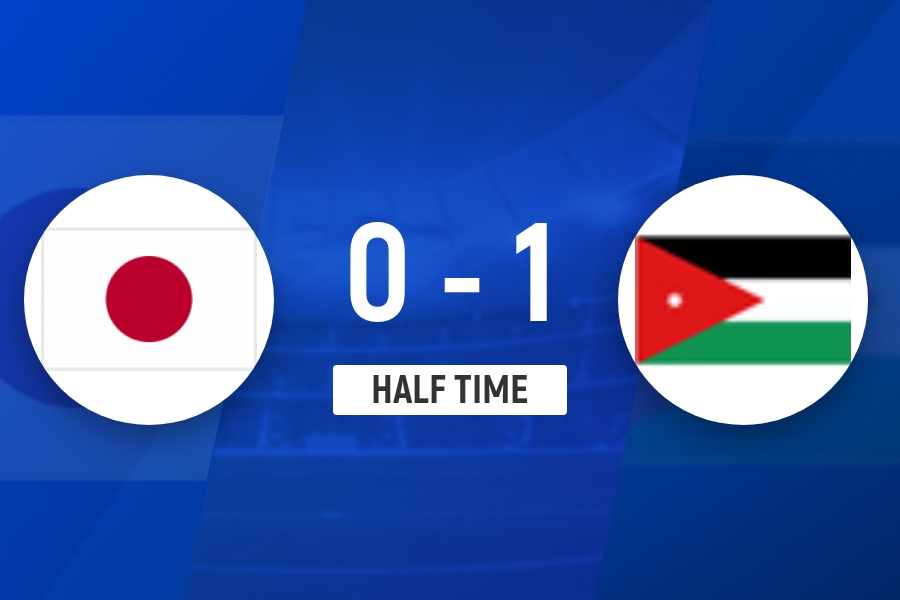 必赢下载-半场-日本U23队暂0-1约旦 日本U23本届亚洲杯0失球纪录告终